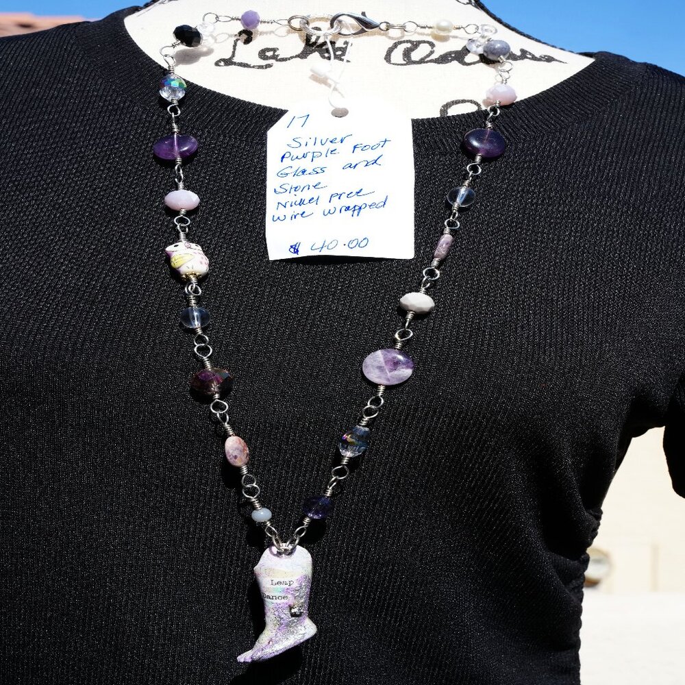 Hand crafted necklace